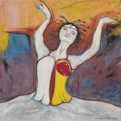 Danseuse boréale
2024 / 70x 70 cm. Danseuse boréale